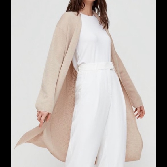 Babaton Sweaters - Babaton Lance Cardigan, XXS, loose fit, Champagne, never worn
